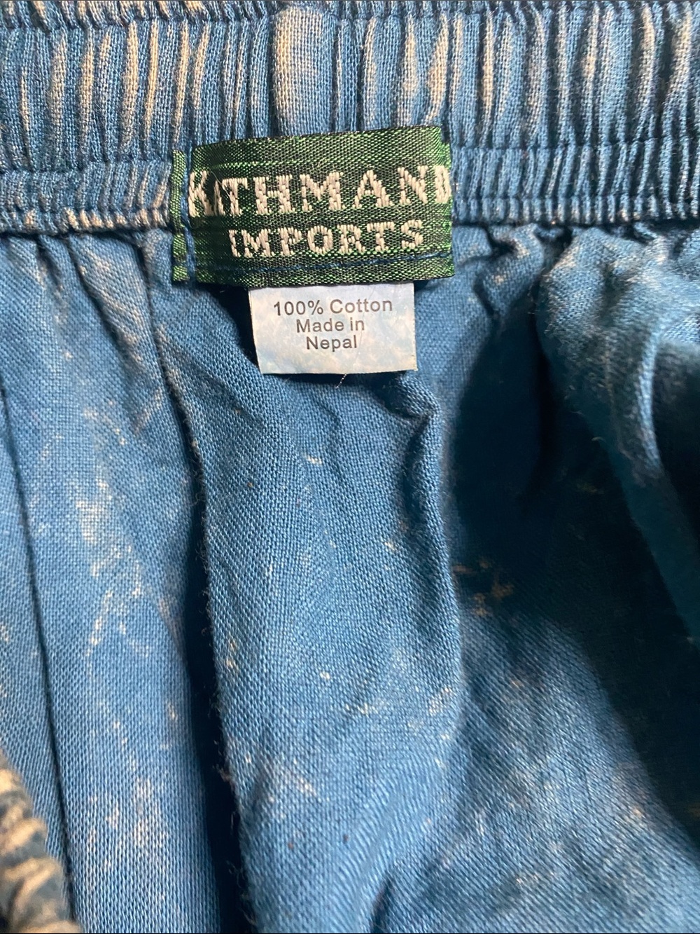 Kathmandu Imports Boho Patchwork Jogger Pants Free Size NWT - Picture 7 of 8